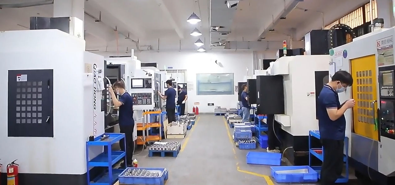 Dongguan Zhongwei Metal Products Co., Ltd প্রস্তুতকারকের উৎপাদন লাইন