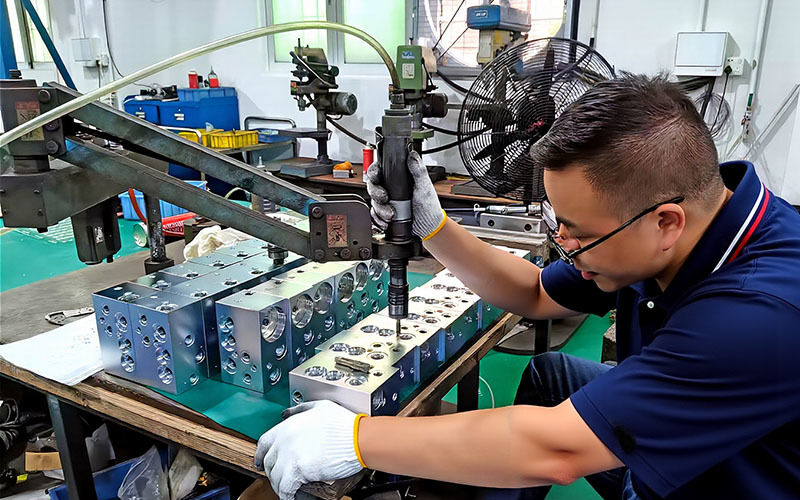 Dongguan Zhongwei Metal Products Co., Ltd প্রস্তুতকারকের উৎপাদন লাইন