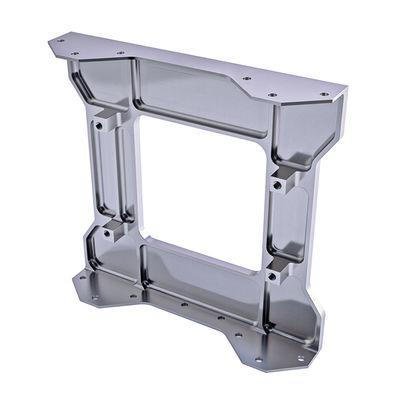 Aluminum Alloy CNC Milling Parts High Precision CNC Machining Aerospace Structural Parts Aluminum Bracket