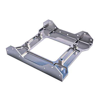 Aluminum Alloy CNC Milling Parts High Precision CNC Machining Aerospace Structural Parts Aluminum Bracket