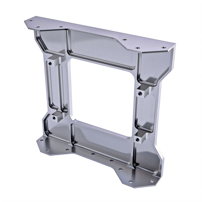 Aluminum Alloy CNC Milling Parts High Precision CNC Machining Aerospace Structural Parts Aluminum Bracket