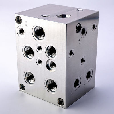 অ্যালুমিনিয়াম ঢালাই নমনীয় লোহা ইস্পাত হাইড্রোলিক Manifold ব্লক থ্রোটল ফ্লো নিয়ন্ত্রণ ভালভ