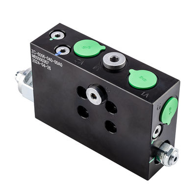 কাস্টমাইজড হাইড্রোলিক ম্যানিফোল্ড অ্যালুমিনিয়াম শাট অফ ভালভ হাইড্রোলিক সোলিনয়েড ভালভ ব্লক